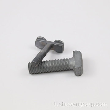 Mainit na Dip Galvanized High Tension t Type Bolt
